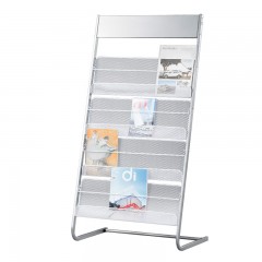 杂志架子报刊架资料架展示架宣传册书报架报纸架单页落地铁艺创意