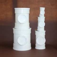 国产 排水管直检 立管立式检查口50/75/110/160 PVC排立检配件