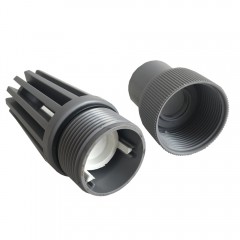 国产 PVC过滤器止回阀32/40/50/63/75/90/110/160分寸底阀水泵吸水过滤