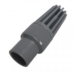 国产 PVC过滤器止回阀32/40/50/63/75/90/110/160分寸底阀水泵吸水过滤