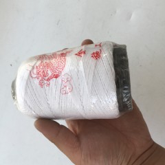 国产 工地棉绳白色线 水平线绳划地界专用线 滴线陀 墨斗线
