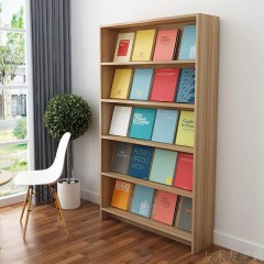国产 画册展示架创意木质简约报刊架杂志架落地大容量文件资料架