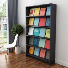 国产 画册展示架创意木质简约报刊架杂志架落地大容量文件资料架