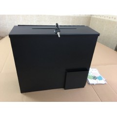 国产 欧美风铁质信报箱投票箱建议箱捐款箱意见箱杂志快递信封投递箱