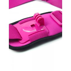 国产 For Gopro Hero7/6/5/4穿戴配件胸前固定背带 运动摄像机单肩肩带