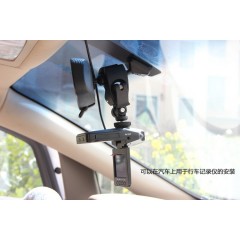 国产 新款四代加强型 行车记录仪 相机 摄像机 车载汽车后视镜云台支架 2