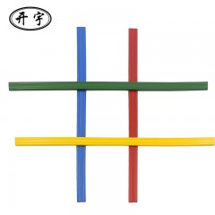 开宇 教学教具橡胶磁铁条形吸铁石磁性贴磁片薄磁石彩色磁条磁力强