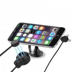 国产  纳米微吸盘车载手机支架仪表台多功能汽车用座导航支架通用