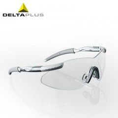 代尔塔 护目镜运动骑行眼镜 透明男女防风防沙 防雾防冲击防护眼镜101109