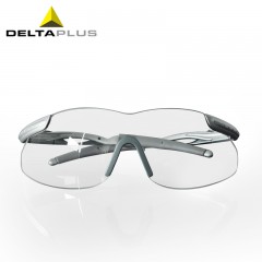 代尔塔 护目镜运动骑行眼镜 透明男女防风防沙 防雾防冲击防护眼镜101109