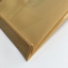 得力 档案袋5910防水PP材质宽底带标签文件防潮耐用a4文件袋牛皮纸色档案袋 塑料PP文件袋