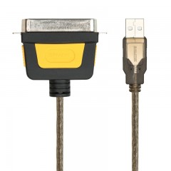 山泽 USB2.0转1284并口DB36数据打印线CN36连接线1.5米 HK-100