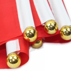 国产 7号手摇小党旗 中国共产党党旗 20*30党旗国旗手挥旗手摇旗