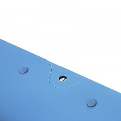 得力 5333办公竖式文件夹 A4单夹悬挂式文件夹 资料夹