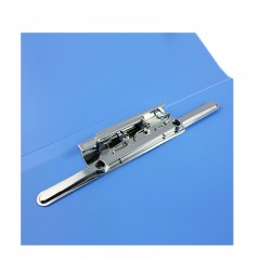 得力 5349文件夹8寸长压夹长押夹+板夹A4资料夹双夹文件整理夹