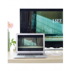 绿联 Mini DP转HDMI转换线4K版 迷你Displayport4K高清线 MD101