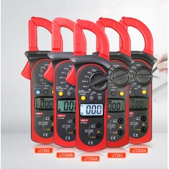 优利德 钳形万用表数字高精度数显钳形表交流直流电流表钳式万用表 UT200A