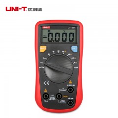 优利德 高精度自动量程防烧数显小型电工数字万用表万能表 UT136