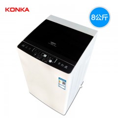 Konka/康佳  洗衣机全自动波轮家用8kg XQB80-712