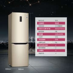 LG  静音双门冰箱 GR-M32PNVQ