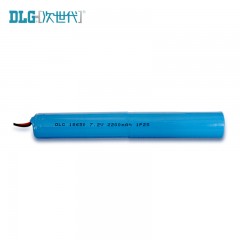 次世代 电池组  加保护板出线加端子 DIY18650 1P2S 7.4V 2200mah