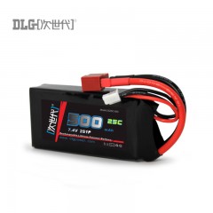 次世代 2S聚合物电池7.4V 2S25C-500T