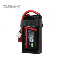 次世代 聚合物电池 7.4V 900mAh 2S