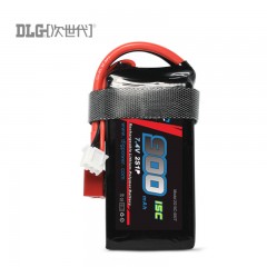 次世代 聚合物电池 7.4V 900mAh 2S