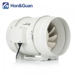 鸿冠 强力静音抽风机8寸管道风机  HF-200P
