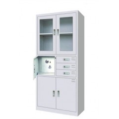 黎缘 偏三斗内保险柜文件柜铁皮柜资料柜 LY-TPG01