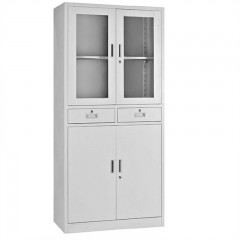 黎缘 铁皮柜档案柜办公室文件柜抽屉柜带锁 LY-TPG03