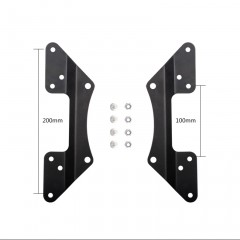 DVHZ 加强型显示器支架扩展片100*100 100*200 200*200通用转接板 A005