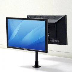 DVHZ 双屏显示器支架 桌面穿孔式面对面双屏支持横屏竖屏 SK009