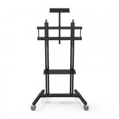 国产 32-65寸液晶电视机挂架落地通用 视频会议移动推车支架 TD511