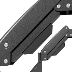 DVHZ 左右双屏气压式液晶电脑显示器支架 2屏幕台式股票游戏S027