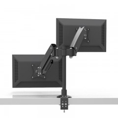 DVHZ 双屏2屏显示器支架 上下左右挂架气压支架   S028