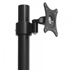 DVHZ 显示器支架键盘托 落地桌面锁孔 站立工作站万向旋转升降W837