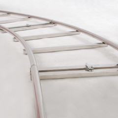 DVHZ C型 不锈钢导轨 载人影视电影重型轨道 摄像轨道