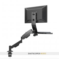 DVHZ 桌面键盘托显示器支架 液晶电脑办公工作站 站坐0两用通用 W800