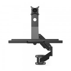 DVHZ 壁挂显示器键盘托支架工作站站坐两用流水线支架 W802