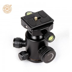 轻装时代 三角架球形云台单反相机摄影全景球型三脚架滑轨云台  Q02