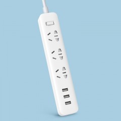 小米 插座usb多功能插排多孔接线板家用安全电源插线板