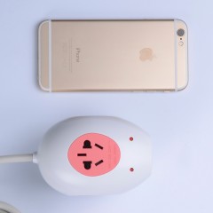 正泰创意智能插座2.1A排双USB接线板拖线板排插  NEA3-0031U-1.5米