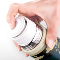 哈尔斯 保温杯304不锈钢吊带保温水壶500ml迷彩系列  HB-500FAX-1