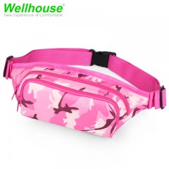 Wellhouse 户外腰包休闲运动腰包骑行跑步包多功能防水贴身手机包