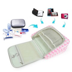 Wellhouse 化妆包小号便携韩国简约大容量多功能旅行收纳袋随身洗漱包出差