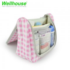 Wellhouse 化妆包小号便携韩国简约大容量多功能旅行收纳袋随身洗漱包出差