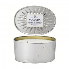 VOLUSPA Vermeil镀金银系列 小罐 椭圆装饰罐 香薰蜡烛