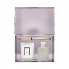 VOLUSPA Japonica山茶花系列 蕾丝杯蜡烛 无火礼盒套装