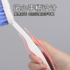 茶花 刷子硬毛塑料家用板刷长柄衣服清洁刷洗衣刷毛刷子鞋子鞋刷子